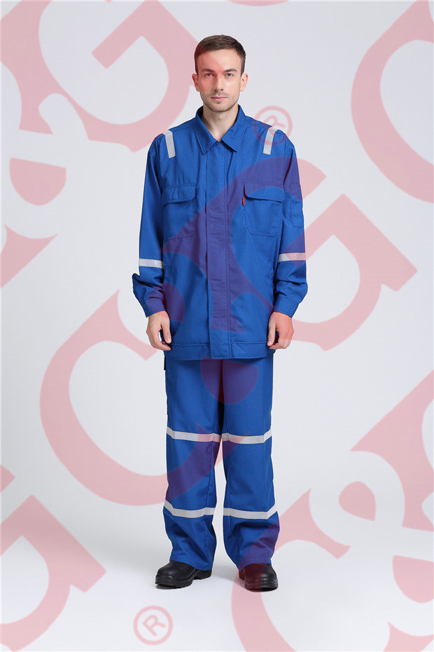 Nomex royal blue jacket and pants
